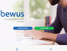 Tablet Screenshot of bewus.com